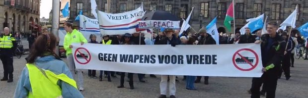 Zet deze datum in je agenda! Massale vredesdemonstratie in Amsterdam: ‘Gewoon 500.000 mensen die vrede willen’